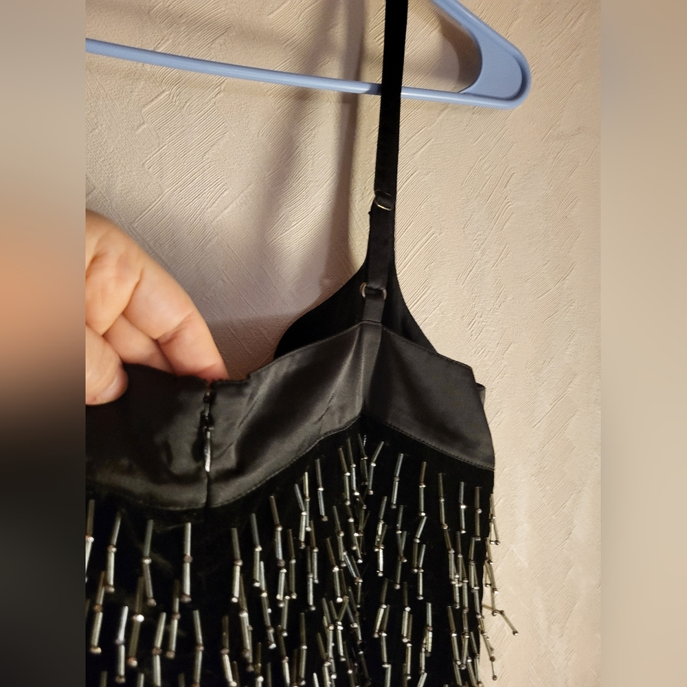 Anthropologie Sweetheart Fringe Shift Mini - Picture 8 of 10
